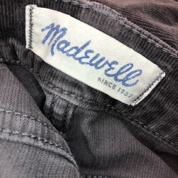 Madewell Corduroy Skinny Brown Jeans - Picture 7 of 8